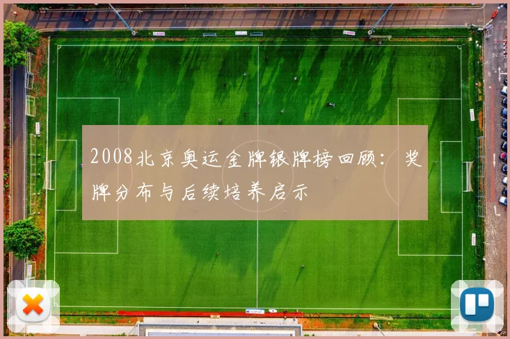 2008北京奥运金牌银牌榜回顾：奖牌分布与后续培养启示